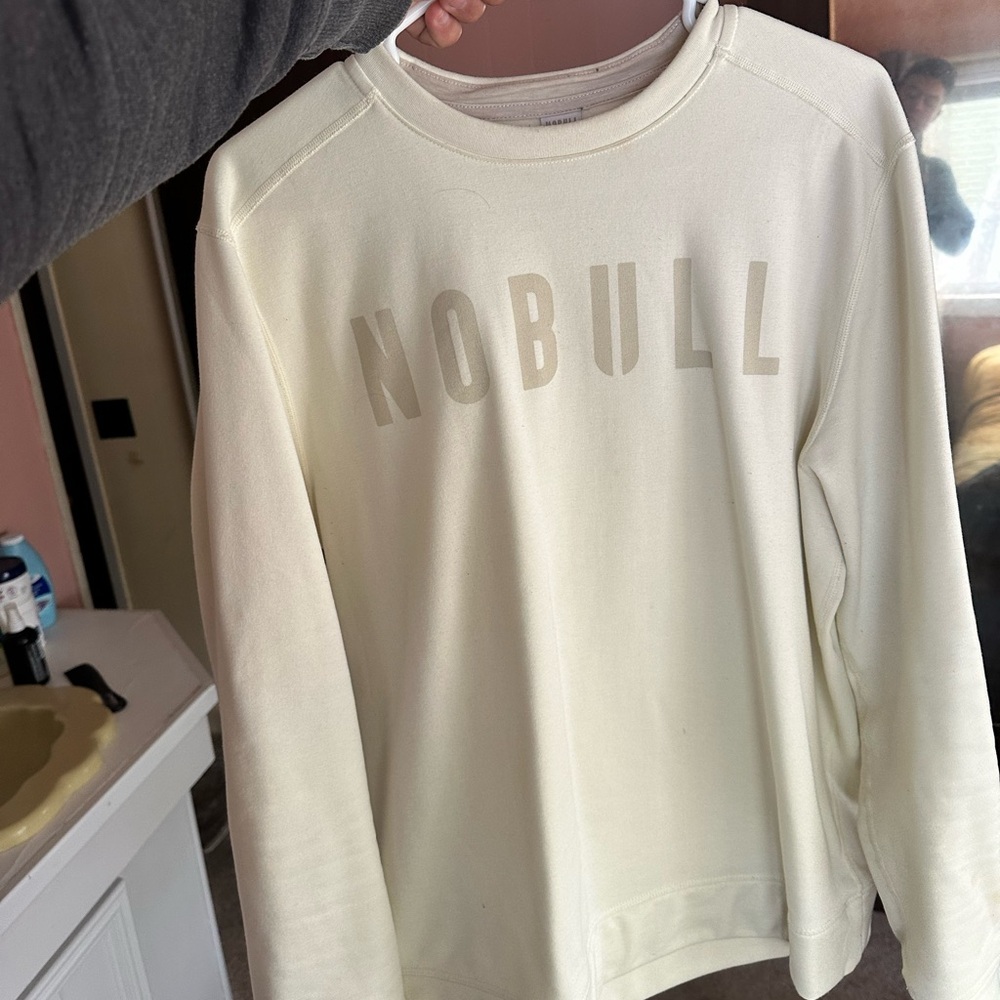 NOBULL Cream Casual sweatshirt L men’s